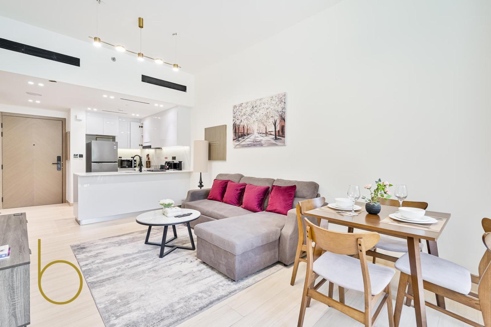 Bookable - Binghatti Crescent, Xl 1 Bedroom, Private Terrace Apartment Dubai