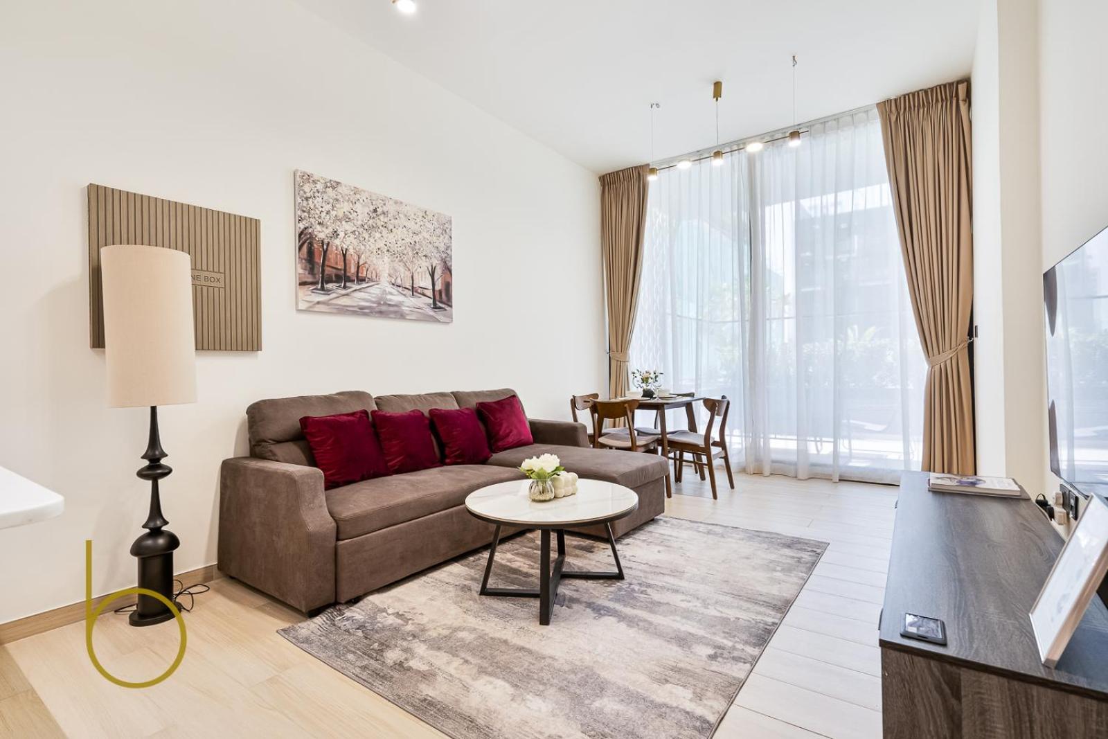 Bookable - Binghatti Crescent, Xl 1 Bedroom, Private Terrace Apartment Dubai