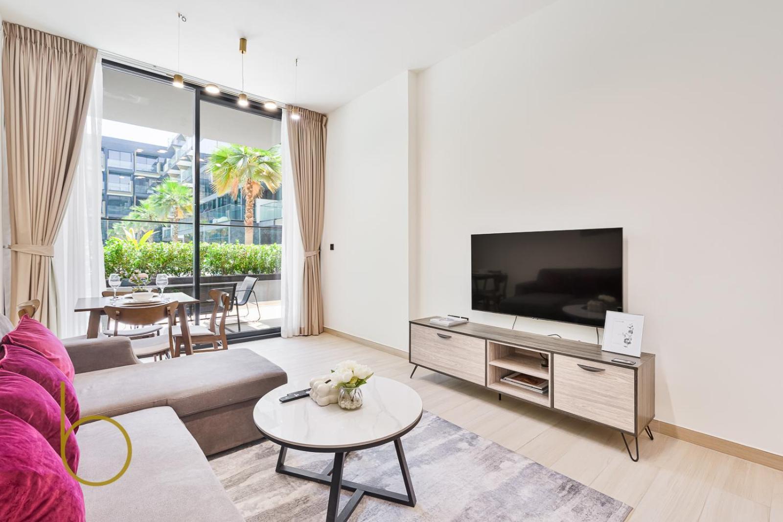 Bookable - Binghatti Crescent, Xl 1 Bedroom, Private Terrace Apartment